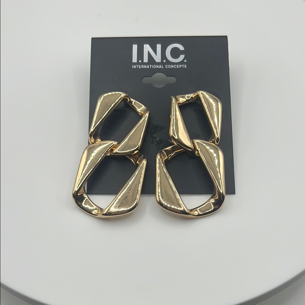 I.N.C. Gold Geometric Earrings